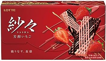 Amazon | ロッテ 紗々(芳醇いちご) 69g×10個 | ロッテ